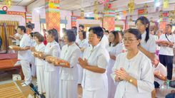 ภาพ No.165284:พิธีทอดกฐิน ณ วัดบ้านโนนหวาย จ.อุดรธานี ในโครงการกฐินสามัคคีทั่วไทย 30,000 วัด บูชาธรรม 80 ปี หลวงพ่อธัมมชโย โดยคณะศิษยานุศิษย์วัดพระธรรมกาย วันที่ 20 ตุลาคม พ.ศ. 2567