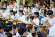 ภาพ No.132879:พิธีตัดปอยผม โครงการหน่อแก้วเปรียญธรรม รุ่นที่ 12 ณ ค่ายจองแชมป์ หมู่กฏิสามเณรเปรียญธรรม วัดพระธรรมกาย วันอาทิตย์ที่ 31 มีนาคม พ.ศ. 2567