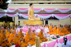 ภาพ No.241861:วันอาทิตย์ที่ 31 สิงหาคม พ.ศ. 2568 พิธีทำบุญแด่คณะสงฆ์ 122 รูป ฉลอง 121 ปี อำเภอคลองหลวง จ.ปทุมธานี เพื่อนำส่งช่วยเหลือคณะสงฆ์ 323 วัด 4 จังหวัดชายแดนภาคใต้ และช่วยเหลือประชาชนจากเหตุปะทะ แนวชายแดนไทย-กัมพูชา ณ บริเวณหน้าที่ว่าการอำเภอคลองหลวง จังหวัดปทุ