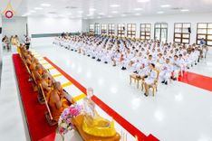 ภาพ No.237614:พิธีเจริญพระพุทธมนต์ ปฏิบัติธรรมเจริญสมาธิภาวนา และทำบุญตักบาตร ถวายพระราชกุศล เนื่องในโอกาสวันเฉลิมพระชนมพรรษา สมเด็จพระนางเจ้าสิริกิติ์ พระบรมราชินีนาถ พระบรมราชชนนีพันปีหลวง วันอังคารที่ 12 สิงหาคม พ.ศ. 2568  ณ อาคารปลูกศรัทธา 2 วัดพระธรรมกาย 