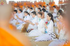 ภาพ No.167437:พิธีบุพเปตพลี ครั้งที่ 157 ร่วมอุทิศบุญกุศลแด่หมู่ญาติที่ล่วงลับไปแล้ว และสืบทอดอายุพระพุทธศาสนา วันพฤหัสที่ 31 ตุลาคม พ.ศ. 2567 (วันพระ แรม 14 ค่ำ เดือน 11) ณ หอฉันคุณยายอาจารย์ฯ วัดพระธรรมกาย