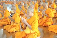 ภาพ No.208347:พิธีสวดพระพุทธมนต์ และถวายภัตตาหารเมนูสวรรค์แด่พระภิกษุ สามเณร วันที่ 15 กุมภาพันธ์ พ.ศ. 2568 ณ หอฉันคุณยายอาจารย์ฯ วัดพระธรรมกาย