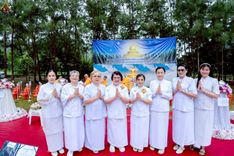 ภาพ No.238328:วันเสาร์ที่ 9 สิงหาคม พ.ศ. 2568 พิธีกลั่นแผ่นดิน โปรยทราย และจุดประทีปถวายเป็นพุทธบูชา จ.ระยอง สถาปนาองค์พระเจดีย์เพื่อสร้างสันติภาพโลก ณ ศูนย์ปฏิบัติธรรมระยอง(บ้านช่องลม) ต.บางบุตร อ.บ้านค่าย จ.ระยอง