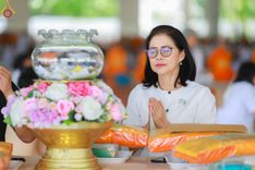 ภาพ No.140052:พิธีบุพเปตพลี ครั้งที่ 151 ร่วมอุทิศบุญกุศลแด่หมู่ญาติที่ล่วงลับไปแล้ว และสืบทอดอายุพระพุทธศาสนา วันพฤหัสบดีที่ 6 มิถุนายน พ.ศ. 2567 (วันพระ แรม 15 ค่ำ เดือน 6) ณ หอฉันคุณยายอาจารย์ วัดพระธรรมกาย