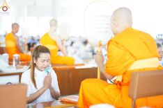 ภาพ No.167397:พิธีบุพเปตพลี ครั้งที่ 157 ร่วมอุทิศบุญกุศลแด่หมู่ญาติที่ล่วงลับไปแล้ว และสืบทอดอายุพระพุทธศาสนา วันพฤหัสที่ 31 ตุลาคม พ.ศ. 2567 (วันพระ แรม 14 ค่ำ เดือน 11) ณ หอฉันคุณยายอาจารย์ฯ วัดพระธรรมกาย