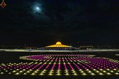 ภาพ No.48286:ประมวลภาพพิธีจุดประทีป เนื่องในวันอาสาฬหบูชา ประจำปี 2565