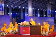 ภาพ No.48321:ประมวลภาพพิธีจุดประทีป เนื่องในวันอาสาฬหบูชา ประจำปี 2565