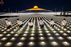 ภาพ No.48363:ประมวลภาพพิธีจุดประทีป เนื่องในวันอาสาฬหบูชา ประจำปี 2565