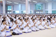 ภาพ No.243672:วันอาทิตย์ที่ 7 กันยายน พ.ศ. 2568 พิธีบูชาครูผู้ค้นพบวิชชาธรรมกาย , พิธีบูชาข้าวพระ ณ สภาธรรมกายสากล วัดพระธรรมกาย