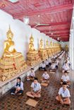 ภาพ No.184870:กิจกรรมวันรวมพลังเด็กดี V-Star ผู้นำฟื้นฟูศีลธรรมโลก กรุงเทพมหานคร ณ วัดมหาธาตุยุวราชรังสฤษฎิ์ราชวรมหาวิหาร กรุงเทพมหานคร ในวันที่ 13 ธันวาคม พ.ศ. 2567