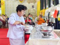 ภาพ No.173561:พิธีทอดกฐิน ณ วัดจำปี จ.สุพรรณบุรี ในโครงการกฐินสามัคคีทั่วไทย 30,000 วัด บูชาธรรม 80 ปี หลวงพ่อธัมมชโย โดยคณะศิษยานุศิษย์วัดพระธรรมกาย วันที่ 27 ตุลาคม พ.ศ. 2567