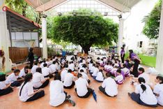 ภาพ No.184878:กิจกรรมวันรวมพลังเด็กดี V-Star ผู้นำฟื้นฟูศีลธรรมโลก กรุงเทพมหานคร ณ วัดมหาธาตุยุวราชรังสฤษฎิ์ราชวรมหาวิหาร กรุงเทพมหานคร ในวันที่ 13 ธันวาคม พ.ศ. 2567