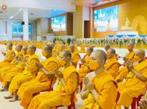 ภาพ No.85746:พิธีถวายคิลานเภสัชและอุปกรณ์การแพทย์ บูชาธรรมเนื่องในวันธรรมชัย วันที่ 19 สิงหาคม พ.ศ. 2566 ณ ห้องแก้วสารพัดนึก วัดพระธรรมกาย