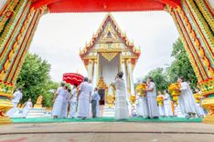 ภาพ No.231766:วันเสาร์ ที่ 5 กรกฎาคม พ.ศ. 2568 พิธีบรรพชา อุปสมบท โครงการอุปสมบท บูชาธรรมมหาปูชนียาจารย์ รุ่นเข้าพรรษา ณ วัดเกาะแก้วประชานุรักษ์ อ.วังทอง  จ.พิษณุโลก