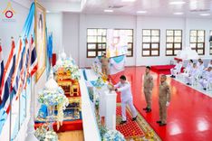 ภาพ No.237702:พิธีถวายเครื่องราชสักการะและวางพานพุ่ม และพิธีจุดเทียนถวายพระพรชัยมงคล เนื่องในโอกาสวันเฉลิมพระชนมพรรษา สมเด็จพระนางเจ้าสิริกิติ์ พระบรมราชินีนาถ พระบรมราชชนนีพันปีหลวง วันอังคารที่ 12 สิงหาคม พ.ศ. 2568  ณ อาคารปลูกศรัทธา 2 วัดพระธรรมกาย