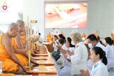 ภาพ No.209876:วันพุธที่ 26 กุมภาพันธ์ พ.ศ. 2568 พิธีบุพเปตพลี ครั้งที่ 159 ณ หอฉันคุณยายอาจารย์จันทร์ขนนกยูง วัดพระธรรมกาย