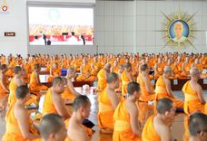 ภาพ No.231946:วันที่ 5 กรกฎาคม พ.ศ. 2568 พิธีถวายภัตตาหารเมนูสวรรค์ เพื่อการบรรลุธรรม ณ หอฉันคุณยายอาจารย์ฯ วัดพระธรรมกาย