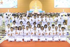 ภาพ No.243788:วันอาทิตย์ที่ 7 กันยายน พ.ศ. 2568 พิธีบูชาครูผู้ค้นพบวิชชาธรรมกาย , พิธีบูชาข้าวพระ ณ สภาธรรมกายสากล วัดพระธรรมกาย