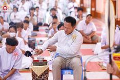 ภาพ No.200117:พิธีทอดผ้าป่าทำนุบำรุงศาสนสถาน ณ วัดบางไผ่นารถ ตำบลบางไทรป่า อำเภอบางเลน จังหวัดนครปฐม ในโครงการธรรมยาตรา กตัญญูบูชา มหาปูชนียาจารย์ พระมงคลเทพมุนี(สด จนฺทสโร) พระผู้ปราบมาร อนุสรณ์สถาน 7 แห่ง ปีที่ 13 วันที่ 22 มกราคม พ.ศ. 2568