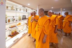 ภาพ No.103713:พิธีเปิดห้องนิทรรศการเพื่อสันติภาพโลก World Peace Lies Within ONE MAN'S VISION   วาระอายุวัฒนมงคล 83 ปี หลวงพ่อทัตตชีโว ณ ชั้น 2 อาคาร 100 ปี คุณยายอาจารย์ฯ วัดพระธรรมกาย วันพฤหัสบดีที่ 21 ธันวาคม พ.ศ. 2566