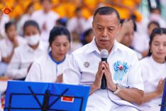 ภาพ No.200100:พิธีทอดผ้าป่าทำนุบำรุงศาสนสถาน ณ วัดบางไผ่นารถ ตำบลบางไทรป่า อำเภอบางเลน จังหวัดนครปฐม ในโครงการธรรมยาตรา กตัญญูบูชา มหาปูชนียาจารย์ พระมงคลเทพมุนี(สด จนฺทสโร) พระผู้ปราบมาร อนุสรณ์สถาน 7 แห่ง ปีที่ 13 วันที่ 22 มกราคม พ.ศ. 2568