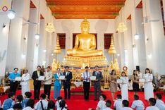 ภาพ No.184986:กิจกรรมวันรวมพลังเด็กดี V-Star ผู้นำฟื้นฟูศีลธรรมโลก กรุงเทพมหานคร ณ วัดมหาธาตุยุวราชรังสฤษฎิ์ราชวรมหาวิหาร กรุงเทพมหานคร ในวันที่ 13 ธันวาคม พ.ศ. 2567