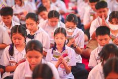 ภาพ No.184949:กิจกรรมวันรวมพลังเด็กดี V-Star ผู้นำฟื้นฟูศีลธรรมโลก กรุงเทพมหานคร ณ วัดมหาธาตุยุวราชรังสฤษฎิ์ราชวรมหาวิหาร กรุงเทพมหานคร ในวันที่ 13 ธันวาคม พ.ศ. 2567