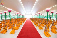 ภาพ No.233177:วันที่ 11 กรกฏาคม พ.ศ. 2568 พิธีอธิษฐานพรรษา ของคณะสงฆ์ ณ โบสถ์พระไตรปิฎก วัดพระธรรมกาย ต.คลองสาม อ.คลองหลวง จ.ปทุมธานี