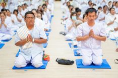 ภาพ No.247606:วันที่ 19-21 กันยายน พ.ศ. 2568 พิธีอบรมอุบาสก-อุบาสิกาแก้ว รุ่นที่ 2 ณ ศูนย์อบรมเยาวชนกาญจนบุรี