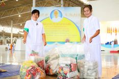ภาพ No.240555:วันพุธที่ 27 สิงหาคม พ.ศ. 2568 พิธีตักบาตร ในวันธรรมชัย ณ วัดพระธรรมกาย จ.ปทุมธานี