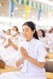 ภาพ No.86938:พิธีตักบาตร , พิธีบูชาข้าวพระ , พิธีจุดเทียนใจ ไฟนิรันดร์ อนันตชัย ในวันอาทิตย์ต้นเดือน 3 กันยายน พ.ศ. 2566 ณ วัดพระธรรมกาย