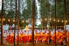 ภาพ No.238435:วันเสาร์ที่ 9 สิงหาคม พ.ศ. 2568 พิธีกลั่นแผ่นดิน โปรยทราย และจุดประทีปถวายเป็นพุทธบูชา จ.ระยอง สถาปนาองค์พระเจดีย์เพื่อสร้างสันติภาพโลก ณ ศูนย์ปฏิบัติธรรมระยอง(บ้านช่องลม) ต.บางบุตร อ.บ้านค่าย จ.ระยอง