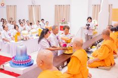 ภาพ No.234670:วันอาทิตย์ที่ 20 กรกฎาคม  พ.ศ.2568 พิธีทอดผ้าป่าภาคพื้นอเมริกา พิธีเจริญพระพุทธมนต์ ฉลองอาคารแก้วธรรมชัยรัตนอนันต์ วัดพระธรรมกายเทนเนสซี ประเทศสหรัฐอเมริกา