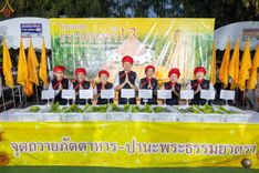 ภาพ No.188940:พิธีถวายภัตตาหารเป็นสังฆทาน แด่พระธรรมยาตรา ในโครงการธรรมยาตรา กตัญญูบูชา มหาปูชนียาจารย์ พระมงคลเทพมุนี(สด จนฺทสโร) พระผู้ปราบมาร ปีที่ 13 ณ อนุสรณ์สถานมหาวิหารพระมงคลเทพมุนี (โลตัสแลนด์) อ.สองพี่น้อง จ.สุพรรณบุรี วันที่ 4 มกราคม พ.ศ.2568