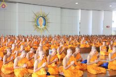 ภาพ No.208345:พิธีสวดพระพุทธมนต์ และถวายภัตตาหารเมนูสวรรค์แด่พระภิกษุ สามเณร วันที่ 15 กุมภาพันธ์ พ.ศ. 2568 ณ หอฉันคุณยายอาจารย์ฯ วัดพระธรรมกาย
