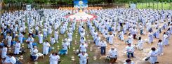 ภาพ No.238326:วันเสาร์ที่ 9 สิงหาคม พ.ศ. 2568 พิธีกลั่นแผ่นดิน โปรยทราย และจุดประทีปถวายเป็นพุทธบูชา จ.ระยอง สถาปนาองค์พระเจดีย์เพื่อสร้างสันติภาพโลก ณ ศูนย์ปฏิบัติธรรมระยอง(บ้านช่องลม) ต.บางบุตร อ.บ้านค่าย จ.ระยอง