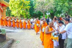ภาพ No.181256:พิธีบรรพชาอุปสมบท ณ วัดเกาะแก้วประชานุรักษ์ ต.ชัยนาม อ.วังทอง จ.พิษณุโลก ในโครงการบรรพชาอุปสมบท บูชาธรรมมหาปูชนียาจารย์ วันที่ 8 ธันวาคม พ.ศ. 2567