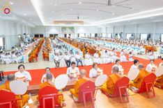 ภาพ No.238916:วันเสาร์ที่ 16 สิงหาคม พ.ศ. 2568 งานบุญประจำปี ครั้งที่ 20 พิธีทักษิณานุปทานแด่บรรพชน ตระกูลผ่องสวัสดิ์และหมู่ญาติที่ล่วงลับไปแล้ว ณ พระมหาเจดีย์ทัตตชีโว ศูนย์อบรมเยาวชนกาญจนบุรี