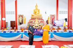 ภาพ No.234543:วันพฤหัสบดีที่ 24 กรกฎาคม พ.ศ. 2568 พิธีถวายสังฆทานแก่คณะสงฆ์ 323 วัด , พิธีมอบกองทุนหนุนแรงใจช่วยครูใต้ , พิธีทำบุญส่วนกุศลแด่ผู้วายชนม์ ในเหตุการณ์ความไม่สงบ 4 จังหวัด ชายแดนภาคใต้ (ปัตตานี , ยะลา , นราธิวาส , สงขลา) ปีที่ 21 ครั้งที่ 179 ณ วัดเวฬุวัน 