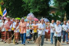 ภาพ No.166123:พิธีทอดกฐิน ณ วัดศรีบุญเรือง จ.อำนาจเจริญ ในโครงการกฐินสามัคคีทั่วไทย 30,000 วัด บูชาธรรม 80 ปี หลวงพ่อธัมมชโย โดยคณะศิษยานุศิษย์วัดพระธรรมกาย วันที่ 20 ตุลาคม พ.ศ. 2567
