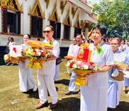 ภาพ No.164459:พิธีทอดกฐิน ณ วัดโนนสมบูรณ์ จ.ปราจีนบุรี ในโครงการกฐินสามัคคีทั่วไทย 30,000 วัด บูชาธรรม 80 ปี หลวงพ่อธัมมชโย โดย คณะศิษยานุศิษย์วัดพระธรรมกาย วันที่ 20 ตุลาคม พ.ศ. 2567