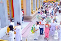 ภาพ No.256079:วันที่ 8 ตุลาคม พ.ศ. 2568 พิธีทอดกฐินสามัคคีทั่วไทย 30,000 วัด โดยคณะศิษยานุศิษย์ บูชาธรรม 81 ปี หลวงพ่อธัมมชโย ณ วัดหนามแดง อ.บางพลี จ.สมุทรปราการ