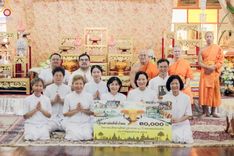 ภาพ No.168697:พิธีทอดกฐิน ณ วัดสิงห์คูยาง จ.ลพบุรี ในโครงการกฐินสามัคคีทั่วไทย 30,000 วัด บูชาธรรม 80 ปี หลวงพ่อธัมมชโย โดยคณะศิษยานุศิษย์วัดพระธรรมกาย วันที่ 20 ตุลาคม พ.ศ. 2567