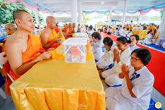 ภาพ No.236547:วันพุธที่ 30 กรกฏาคม  พ.ศ. 2568 พิธีถวายมหาสังฆทาน 81 วัด 81 ปี หลวงพ่อธัมชโย ครั้งที่ 2  ณ ศูนย์ปฏิบัติธรรมสวนผึ้ง ต.ท่าเคย อ.สวนผึ้ง จ.ราชบุรี