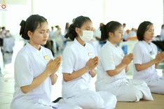 ภาพ No.231958:วันที่ 5 กรกฎาคม พ.ศ. 2568 พิธีถวายภัตตาหารเมนูสวรรค์ เพื่อการบรรลุธรรม ณ หอฉันคุณยายอาจารย์ฯ วัดพระธรรมกาย
