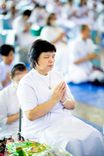 ภาพ No.240443:วันพุธที่ 27 สิงหาคม พ.ศ. 2568 พิธีตักบาตร ในวันธรรมชัย ณ วัดพระธรรมกาย จ.ปทุมธานี