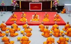 ภาพ No.256343:วันที่ 4 ตุลาคม พ.ศ. 2568 พิธีบรรพชาอุปสมบท  โครงการอุปสมบทหมู่บูชาธรรม 141 ปี  พระมงคลเทพมุนี (สด จนฺทสโร) ณ โบสถ์พระไตรปิฏก วัดพระธรรมกาย จ.ปทุมธานี