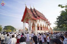 ภาพ No.204602:พิธีทอดผ้าป่าทำนุบำรุงศาสนสถาน ณ วัดเกิดการอุดม ตำบลคลองสาม อำเภอคลองหลวง จังหวัดปทุมธานี ในโครงการธรรมยาตรา กตัญญูบูชา มหาปูชนียาจารย์ พระมงคลเทพมุนี(สด จนฺทสโร) พระผู้ปราบมาร อนุสรณ์สถาน 7 แห่ง ปีที่ 13 วันที่ 30 มกราคม พ.ศ. 2568