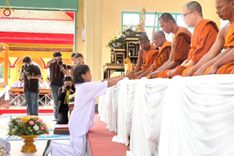 ภาพ No.182161:พิธีทอดกฐิน ณ วัดท่านางหอม จ.สงขลา ในโครงการทอดกฐินสามัคคีทั่วไทย 30,000 วัด บูชาธรรม 80 ปี หลวงพ่อธัมมชโย โดยคณะศิษยานุศิษย์วัดพระธรรมกาย วันที่ 27 ตุลาคม พ.ศ. 2567 กฐินสัมฤทธิ์เด็กดี V-Star โรงเรียนท่าจีนอุดมวิทยา จ.สงขลา