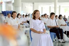 ภาพ No.230470:วันที่ 28 มิถุนายน พ.ศ. 2568 พิธีถวายภัตตาหารเมนูสวรรค์ เพื่อการบรรลุธรรม ณ หอฉันคุณยายอาจารย์ฯ วัดพระธรรมกาย